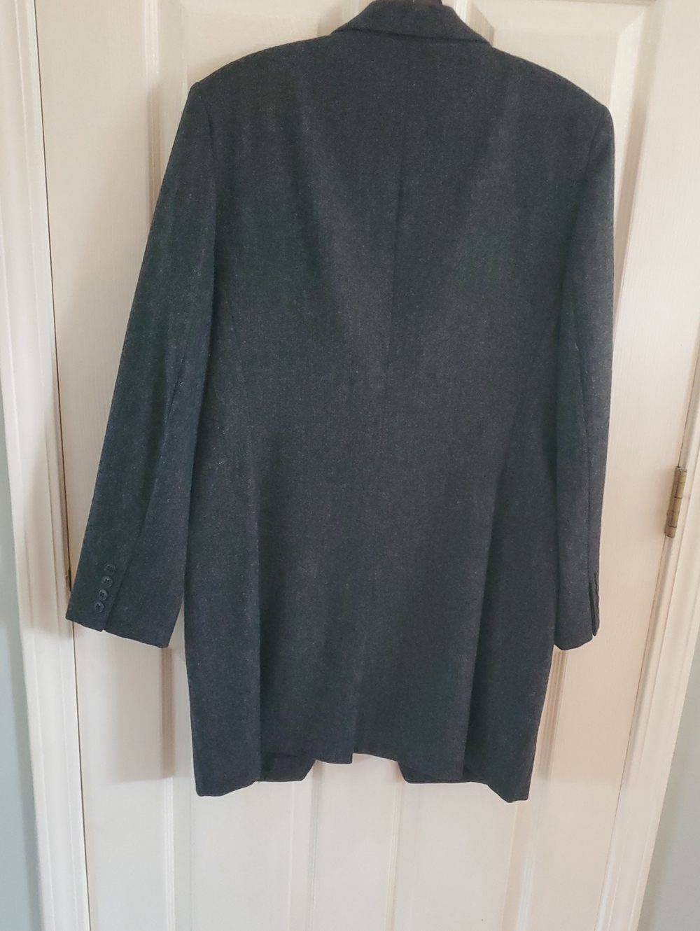 Lauren Ralph Lauren Classic Women's Charcoal Gray Blazer Jacket - Picture 3 of 5